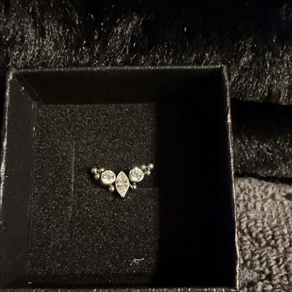 Elegant Silver Women's nose ring